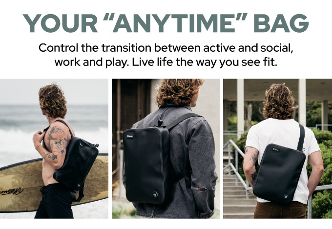 Introducing Guide™: Your Ultimate Lifeproof, Waterproof Anytime Bag