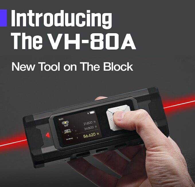 VH-80A: The Ultimate Auto Calibration Dual Laser Distance Meter