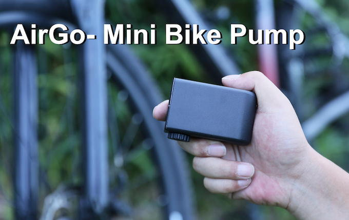 AirGo- Mini Bike Pump: Your Ultimate Cycling Companion