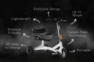 dashmoto: The Lightest High-Performance Seated Scooter
