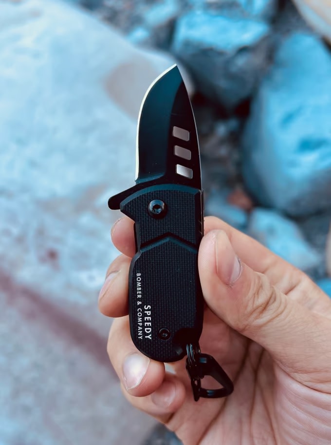Introducing Speedy - World's Fastest Mini Pocket Knife.

